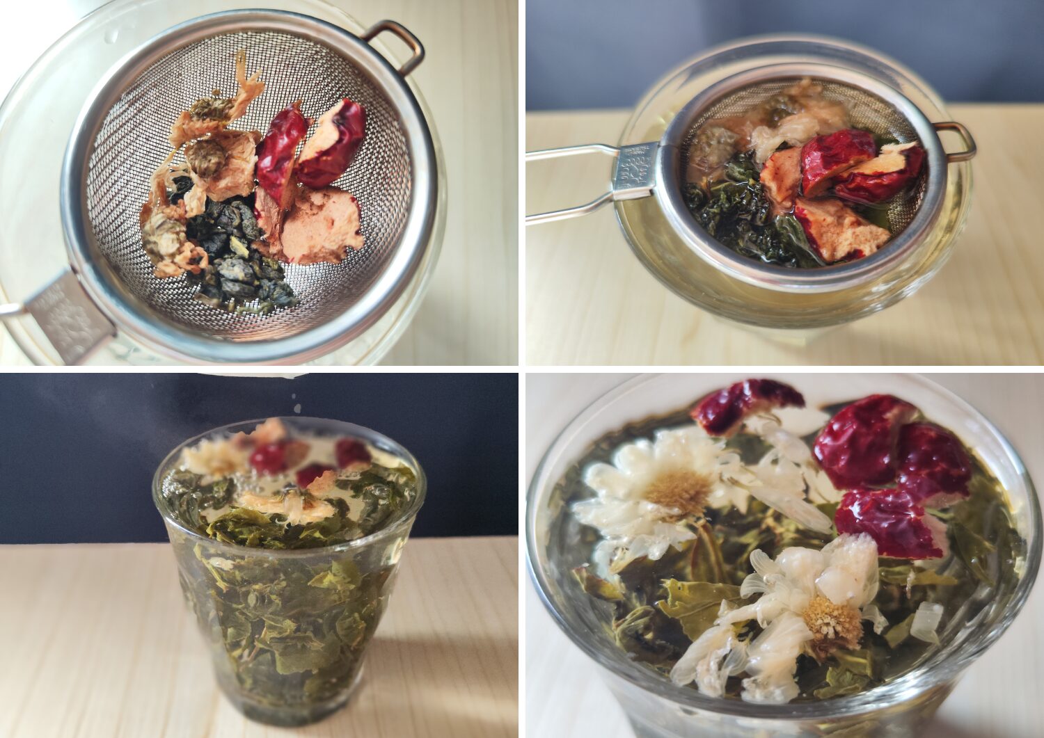 菊花＋なつめ＋ウーロン茶